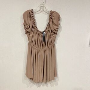 NWT Norma Kamali Timeless Babydoll Dress Size XXL